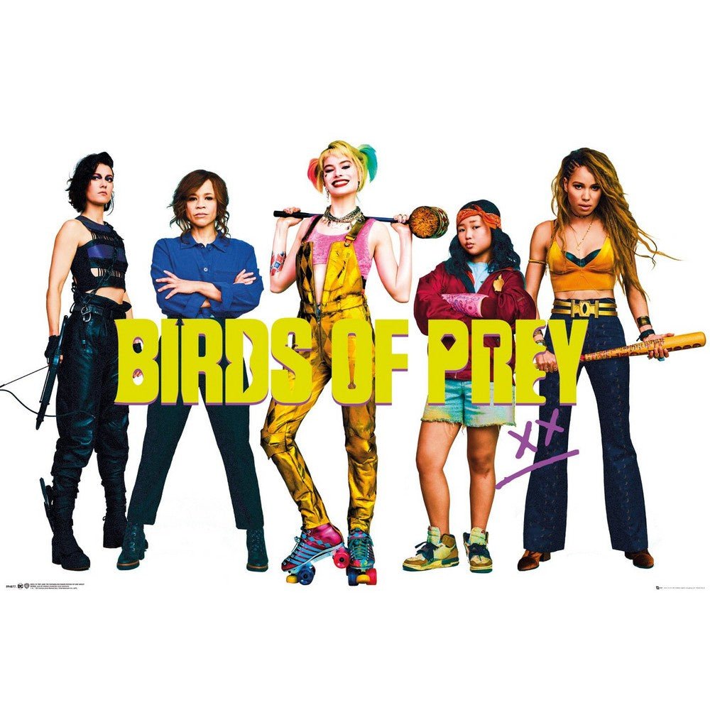 DC COMICS DCコミックス (ジョーカー 生誕 80周年 ) - BIRDS OF PREY / Group / Harley Quinn / ポスター - PGS